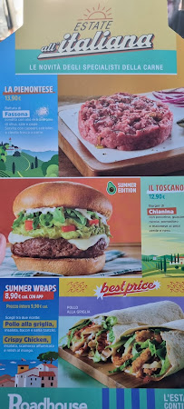 Roadhouse Restaurant Livorno à Parco Levante menu