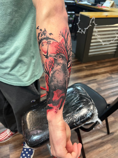 Explore wife tattoo ideas, creative tattoo ideas in Nazareth, available at Nocturnal Tattoo
