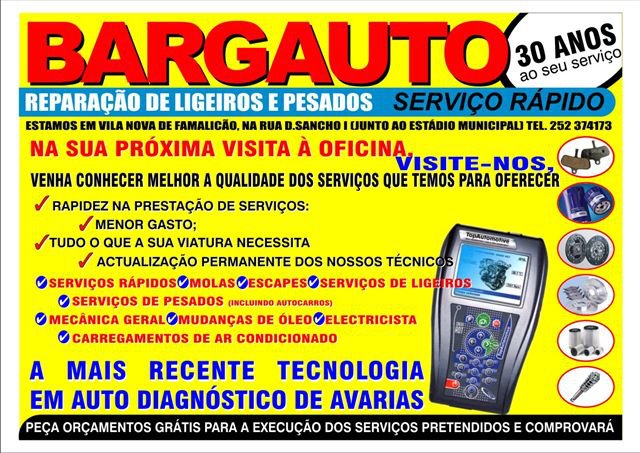 Bargauto-reparação De Automóveis,Unipessoal, Lda - Vila Nova de Famalicão