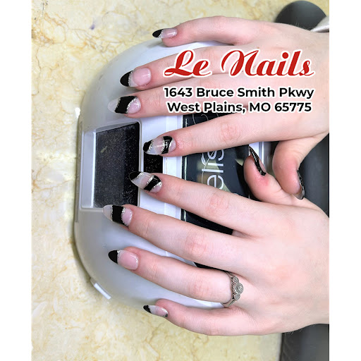 Nail Salon «Le Nails Salon», reviews and photos, 1643 Bruce Smith Pkwy, West Plains, MO 65775, USA