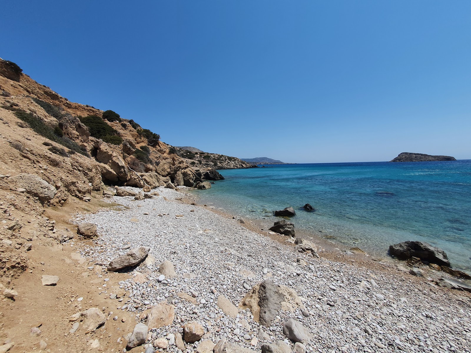 Photo de Argilos Beach avec un rivage droit