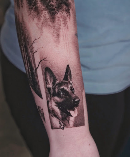 Explore tattoo ideas for chest, creative tattoo ideas in Texarkana, available at Black Pines Gallery