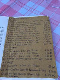 Osteria il Campanellino à Barberino Val d'Elsa menu