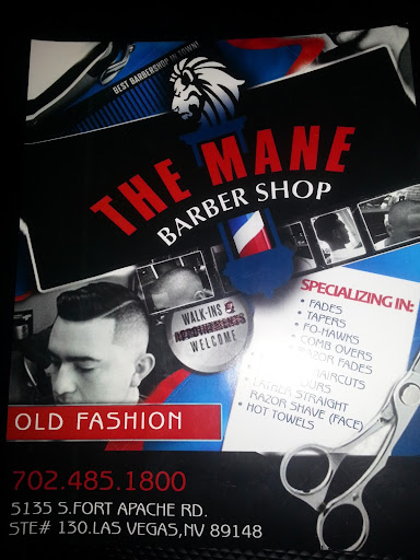 Barber Shop «The Mane Barber Shop», reviews and photos, 5135 S Fort Apache Rd #130, Las Vegas, NV 89148, USA