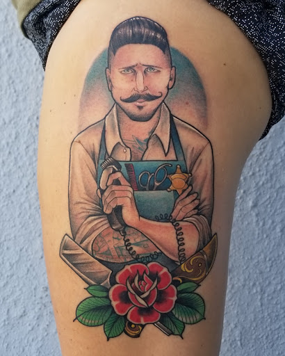 Explore number 7 tattoo ideas, creative tattoo ideas in Huntington Beach, available at Mechanical Concept Tattoo