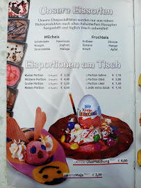 Eiscafé Venezia KG à Köthen (Anhalt) carte