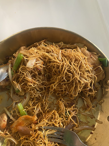 Xo sauce chicken noodles