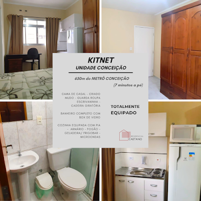 Residencial Caetano Jabaquara | Kitnet para Alugar Aluguel Quarto e Cozinha São Paulo