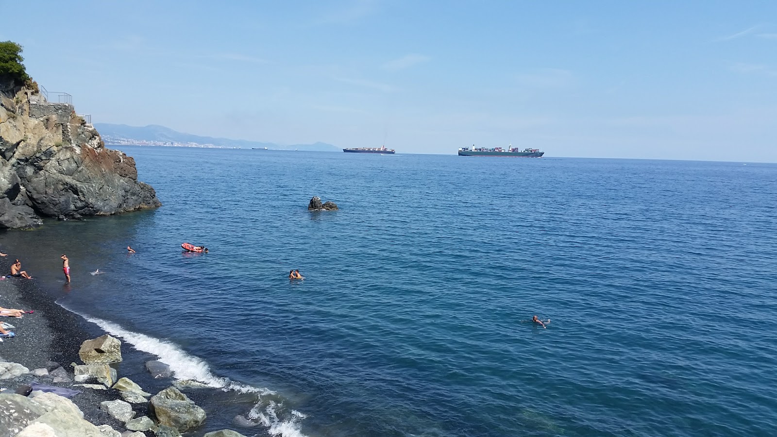 Fotografie cu Azzurrodue Beach zona parțial reamenajată