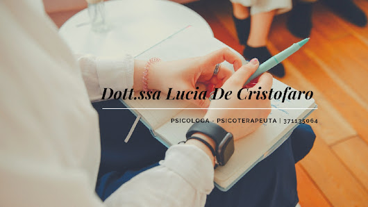 Dott.ssa Lucia De Cristofaro - Psicologa Psicoterapeuta Cognitivo Comportamentale Via Michelarcangelo Lupoli, 105, 80027 Frattamaggiore NA, Italia