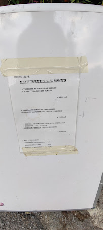 Menu du Bar Ristorante Grotta Del Romito à Papasidero