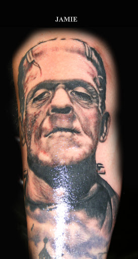 Explore jolly roger tattoo ideas, creative tattoo ideas in Idaho Falls, available at Spiders Web