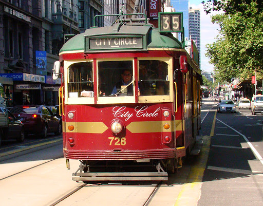 Melbourne Central tram stop