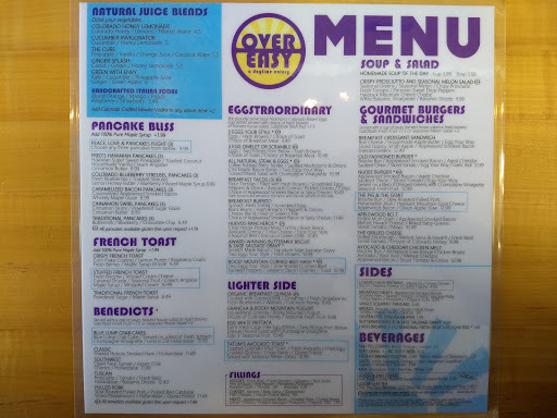 Breakfast Restaurant «Over Easy, A Daytime Eatery», reviews and photos, 5262 N Nevada Ave, Colorado Springs, CO 80918, USA