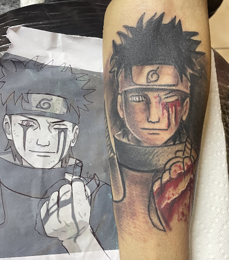Explore otter tattoo ideas, creative tattoo ideas in Houston, available at Houston Vice Tattoo Studio