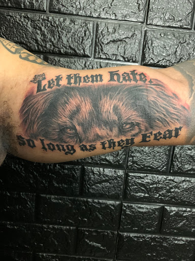 Explore african warrior tattoo ideas, creative tattoo ideas in Kenosha, available at Kenosha Tattoo Company
