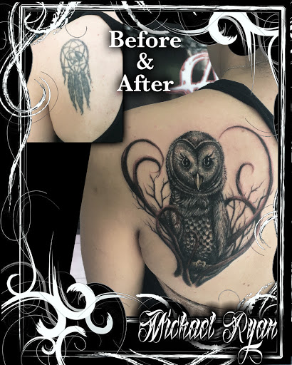 Explore cherry tattoo ideas, creative tattoo ideas in Bronx, available at Anarchy Tattoo Studios