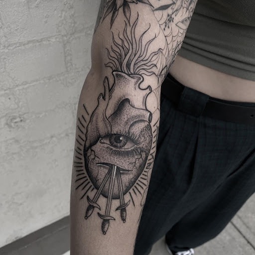 Explore twilight tattoo ideas, creative tattoo ideas in Bowling Green, available at The Sanctuary Art Studio