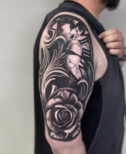 Explore small weed tattoo ideas, creative tattoo ideas in Hesperia, available at Inceptive Art Studio