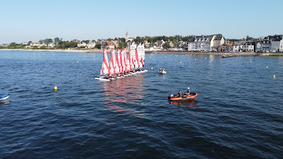 École de voile Cap 21 à Grandcamp-Maisy