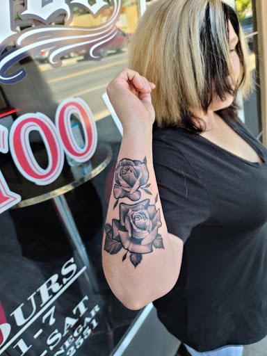 Explore thin blue line tattoo ideas, creative tattoo ideas in Clarkston, available at Rogue Tattoo