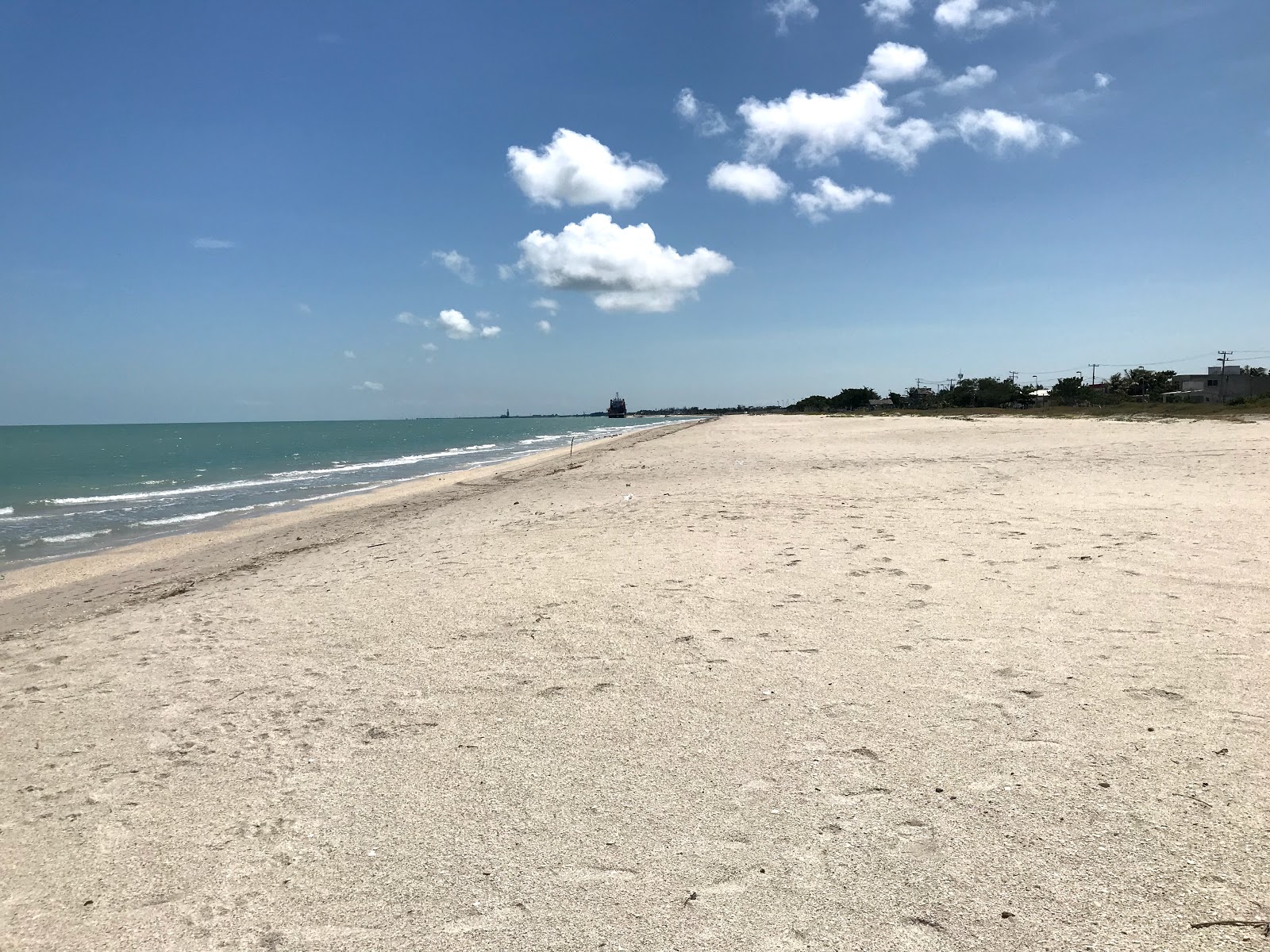 Photo de Palapa de Pemex avec rivage droit, long