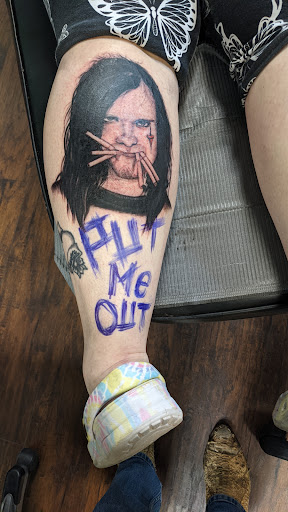 Explore kidney tattoo ideas, creative tattoo ideas in San Angelo, available at Good Vibes Only Tattoo Studio