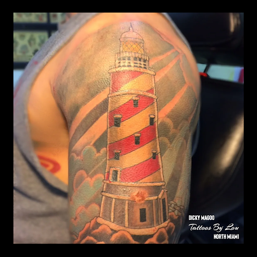 Explore forearm tattoo idea, creative tattoo ideas in Miami, available at Tattoos by Lou Miami - North Miami