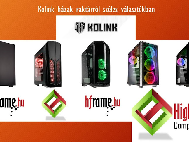High Frame Computer WebShop - Debrecen