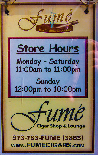 Tobacco Shop «Fume Cigar Shop & Lounge», reviews and photos, 415 Bloomfield Ave # 1, Montclair, NJ 07042, USA