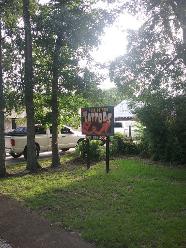 Explore good omens tattoo ideas, creative tattoo ideas in Mandeville, available at Turning Point Tattoos