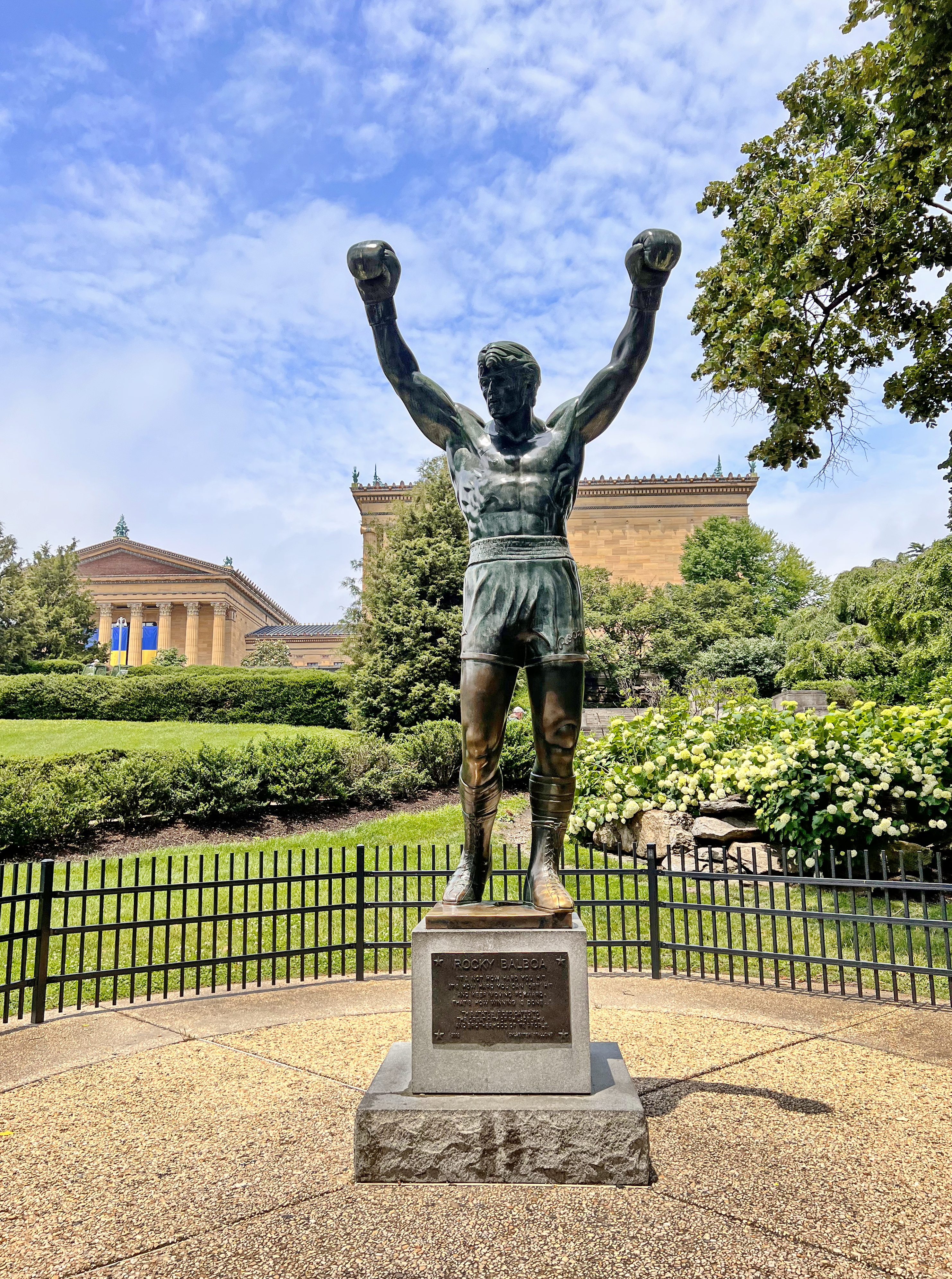 Picture of a place: Rocky Statue