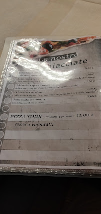 Pizzeria Ristorante Pizzeria Brizzolara à Rezzoaglio (le menu)