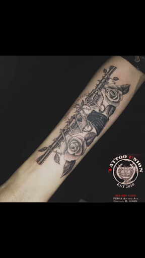 Explore background ideas for sleeve tattoos, creative tattoo ideas in Chicago, available at TATTOO UNION CHICAGO