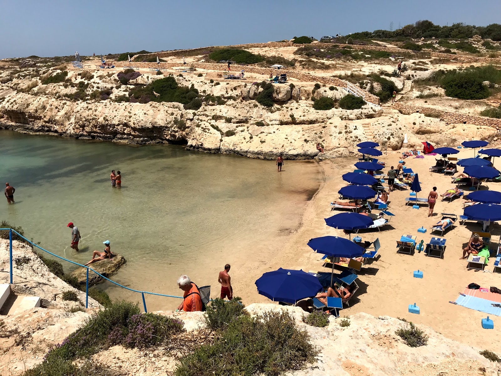 Photo of Cala Madonna and the settlement