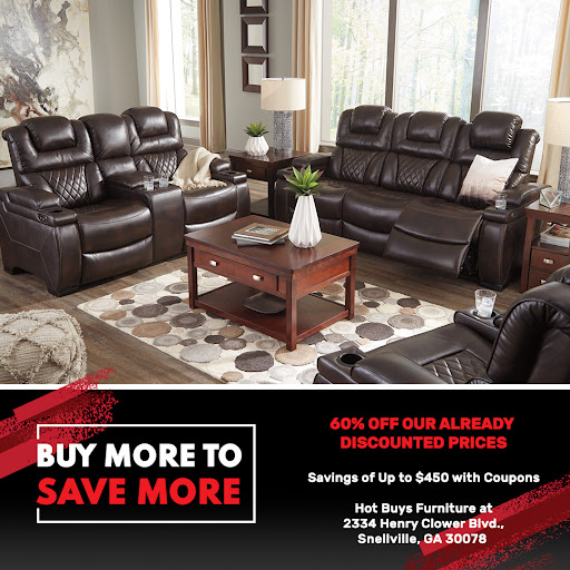 Furniture Store «Hot Buys Furniture», reviews and photos, 2334 Henry Clower Blvd SW, Snellville, GA 30078, USA