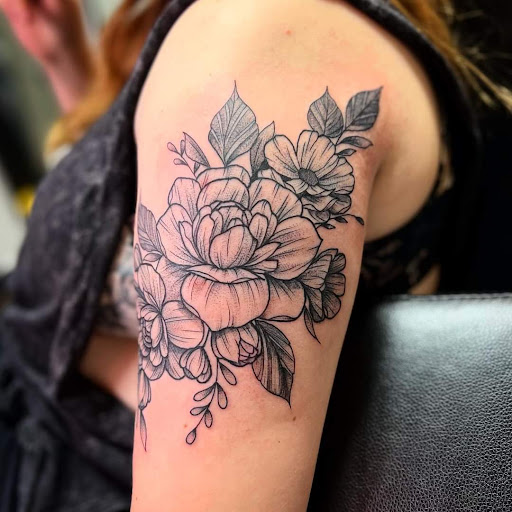 Explore three percenter tattoo ideas, creative tattoo ideas in Clinton Township, available at Ink Spot Tattoos