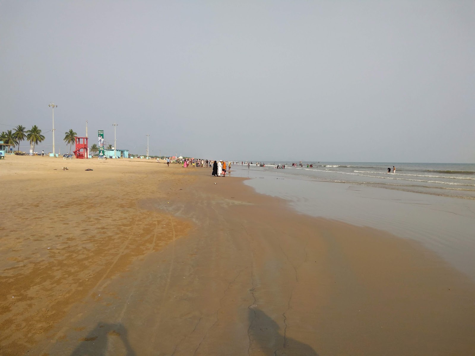 Fotografie cu Suryalanka Beach zonele de facilități
