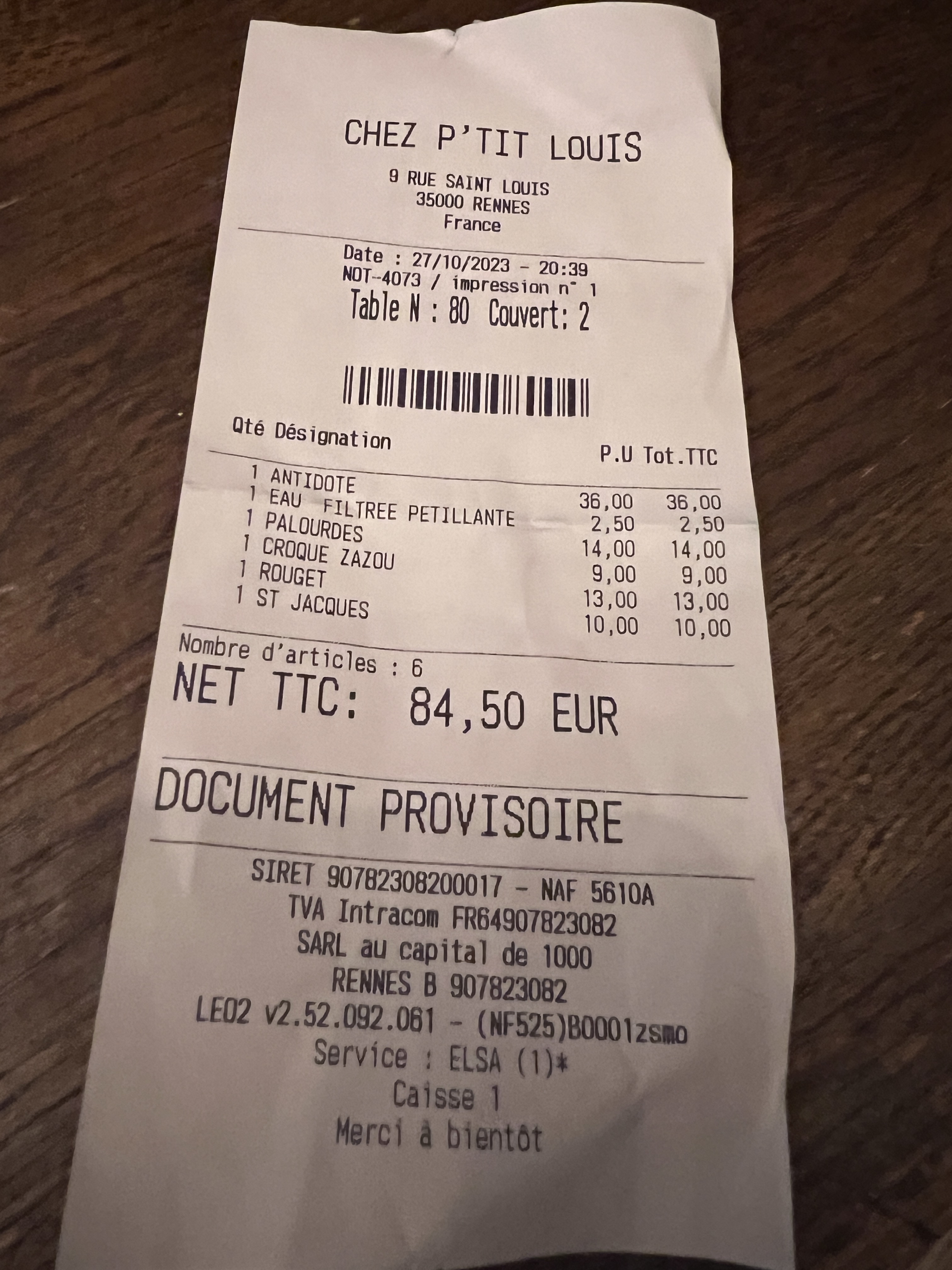 Photo n° 2 de l'avis de Tarzan. fait le 27/10/2023 à 18:29