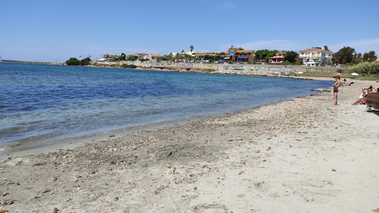 Fotografija Spiaggia di Portoscuso udobje območja