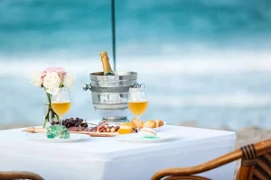 Romantic Beach Dinning, Pop-up Dinner setups anywhere with fine dining service and food. image