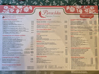 Menu du Piroschka Ungarisches Restaurant à Gunzenhausen