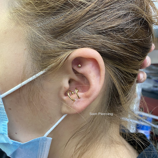 Explore mother son tattoo ideas, creative tattoo ideas in Flushing, available at Silver Image