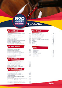 E20 - La Bastia à Bastiglia menu