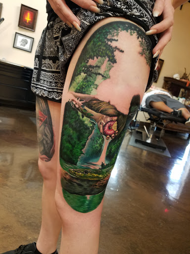 Explore tattoo ideas for athletes, creative tattoo ideas in Peoria, available at Black Castle Art Co.