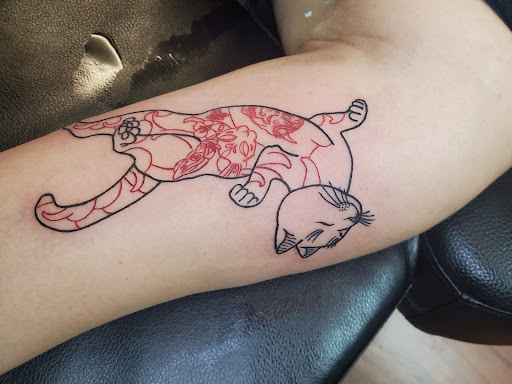 Explore small crow tattoo ideas, creative tattoo ideas in Cocoa, available at Rorschach Tattoo Shop and Piercing Studio