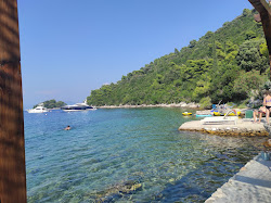 Prozurska Luka Beach'in fotoğrafı uçurumlarla desteklenmiş