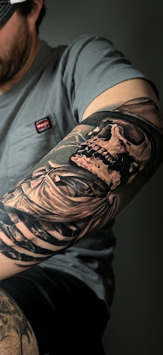 Explore 2x2 tattoo ideas for guys, creative tattoo ideas in Hanford, available at Moth Art & Tattoo Collective