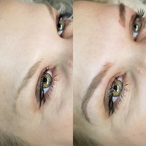 Explore black mens tattoo ideas, creative tattoo ideas in Peoria Heights, available at BeautiFULL Brows By Jen Microblading - Permanent Makeup Wild Honey Beauty Studio