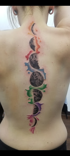 Explore frenchie tattoo ideas, creative tattoo ideas in Lewiston, available at Walkins tattoos studio